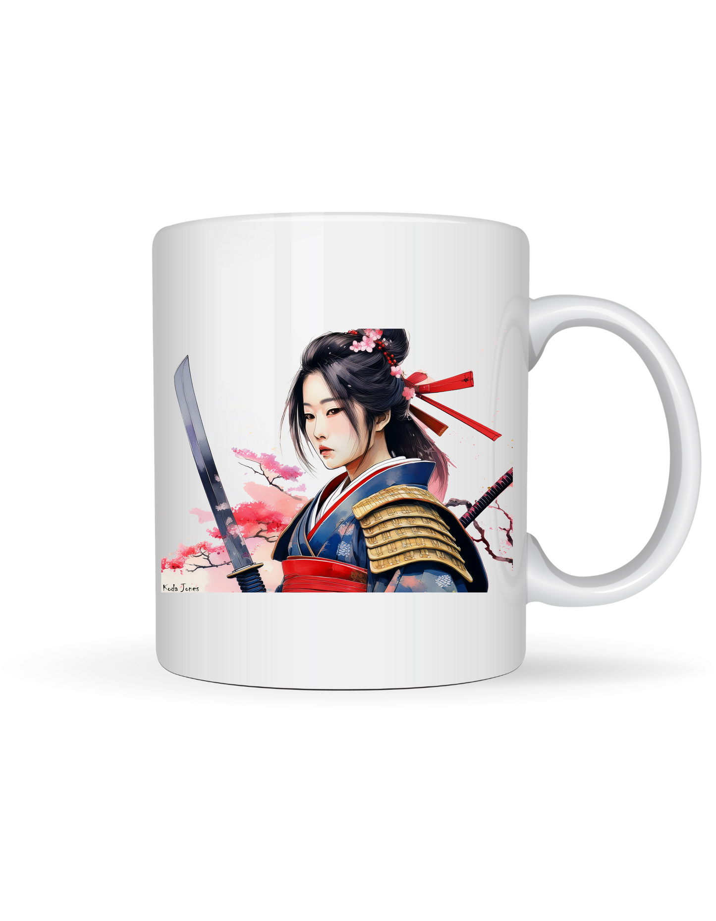 Japanese Samurai Mug - Taka