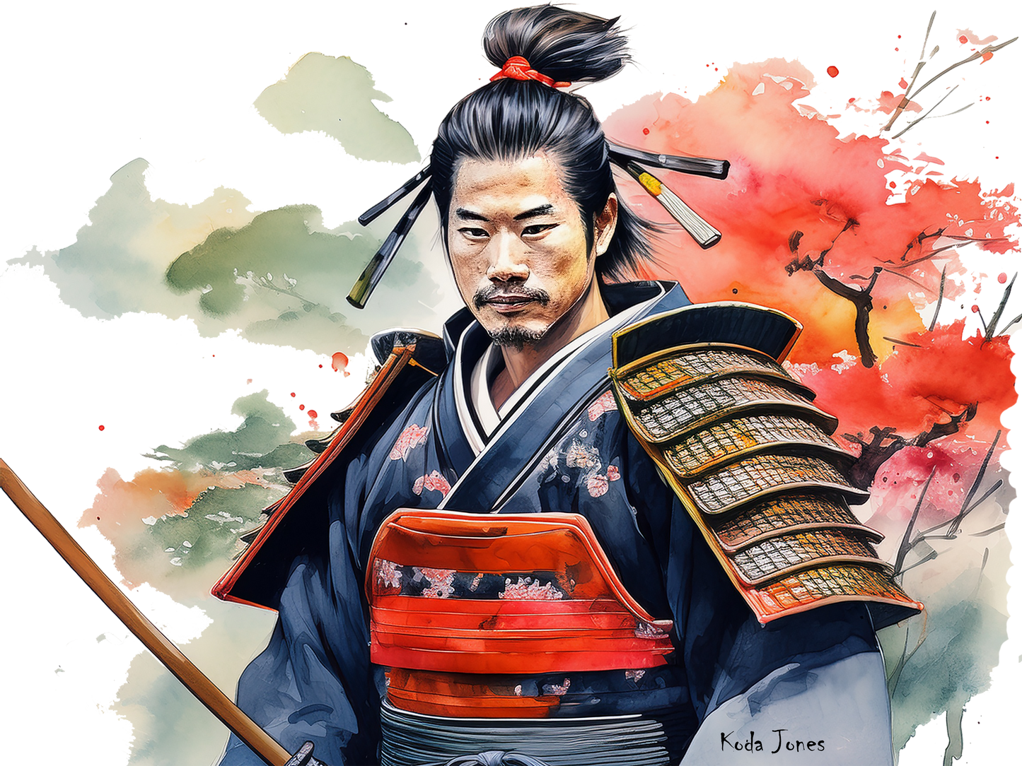 Japanese Samurai Mug - Riku