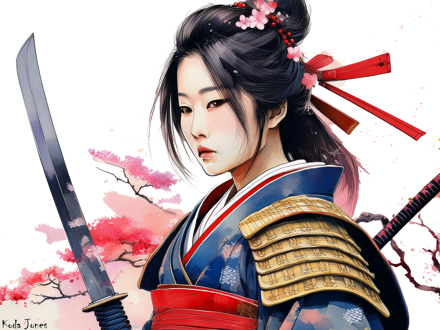 Japanese Samurai Mug - Taka