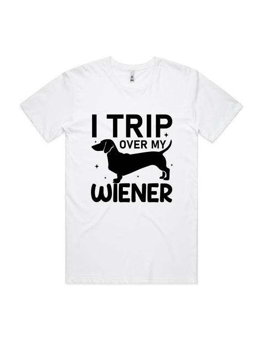 Mens - I Trip Over My Wiener T-Shirt