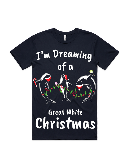 Men's - Fishing Christmas T-Shirt