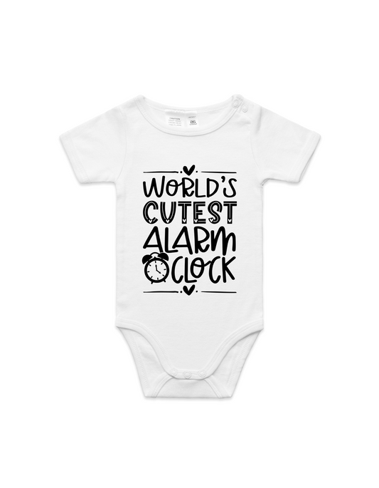 Infant - Worlds Cutest Alarm Clock Onesie