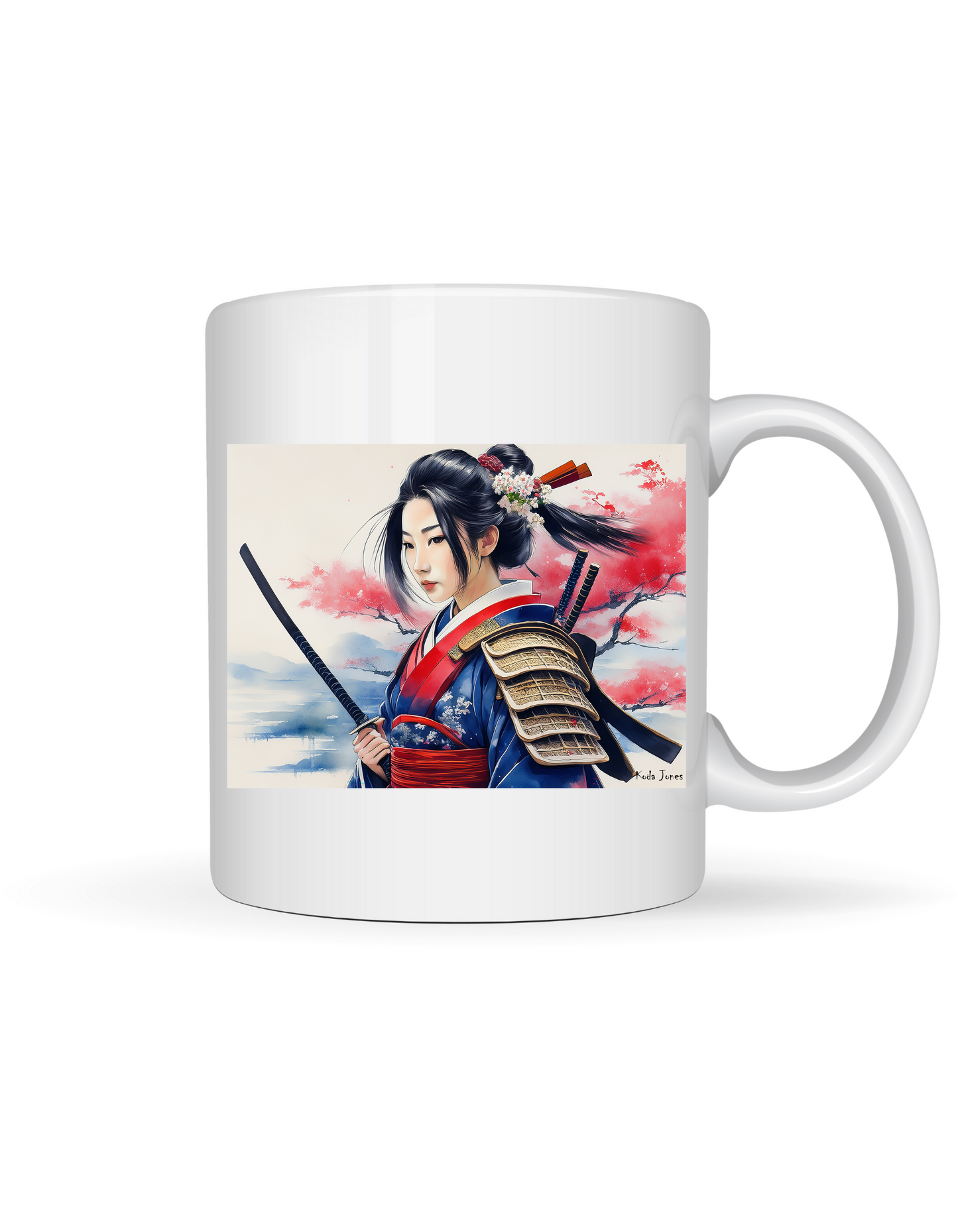 Japanese Samurai Mug - Shizuka