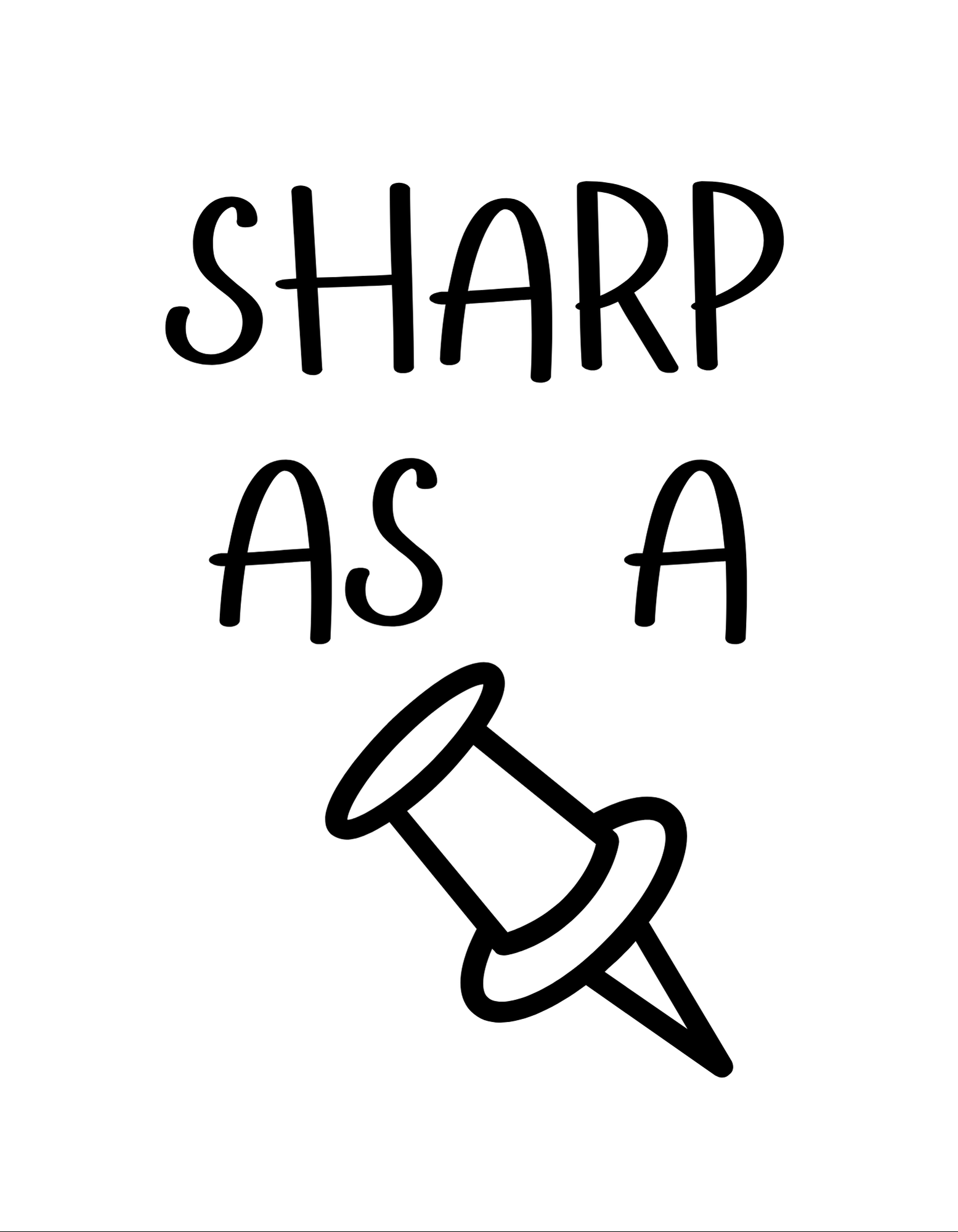 Mens Sharp As A Tac Tee Shirt