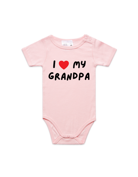 Infant - I Love My Grandpa Onesie