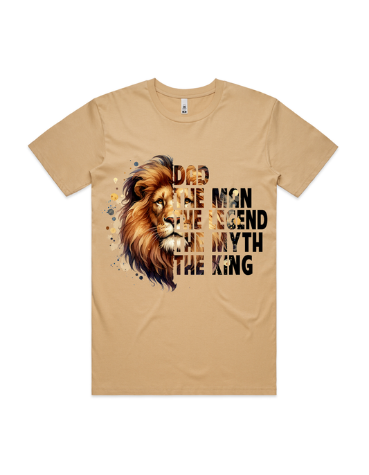 Men's T-Shirt - Lion Father's Day