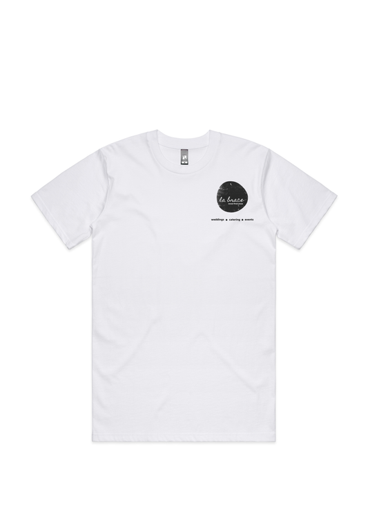 Custom Mens Tee Shirt Classic - La Brace Pizza