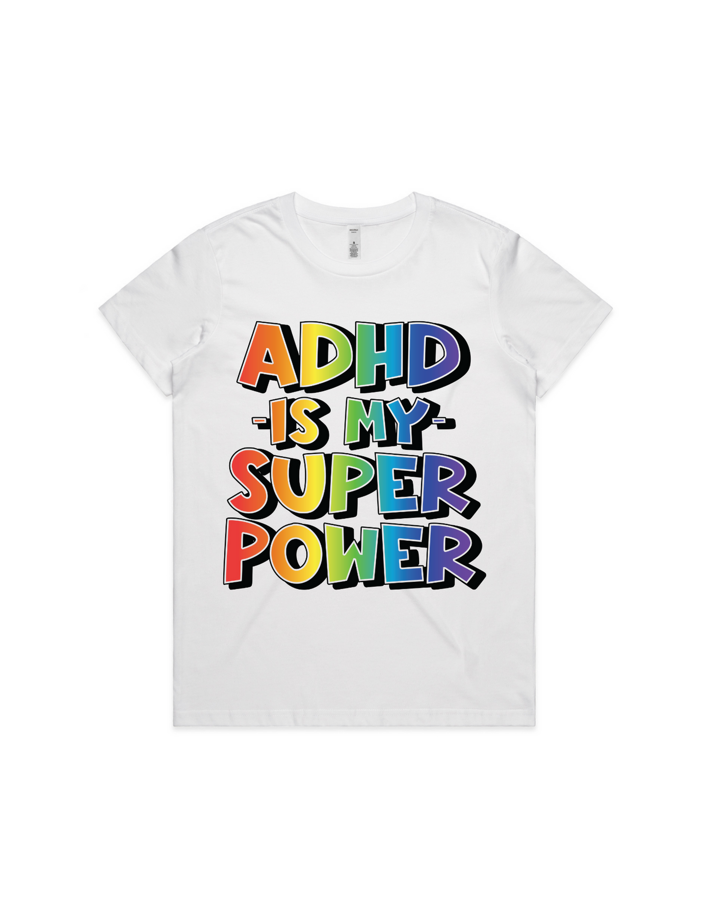 Womens Tee - ADHD Is My Super Power