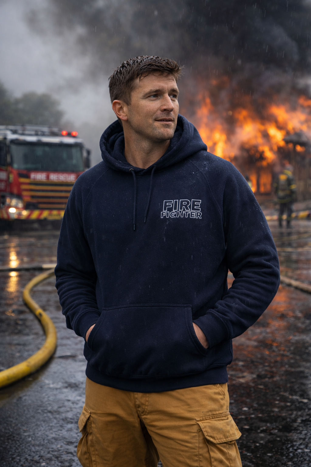 Unisex Firefighter Hoodies – Durable, Comfortable & Built for Everyday Wear