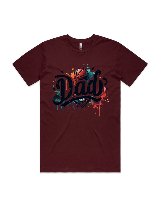 Men's T-Shirt - Dad Basketball