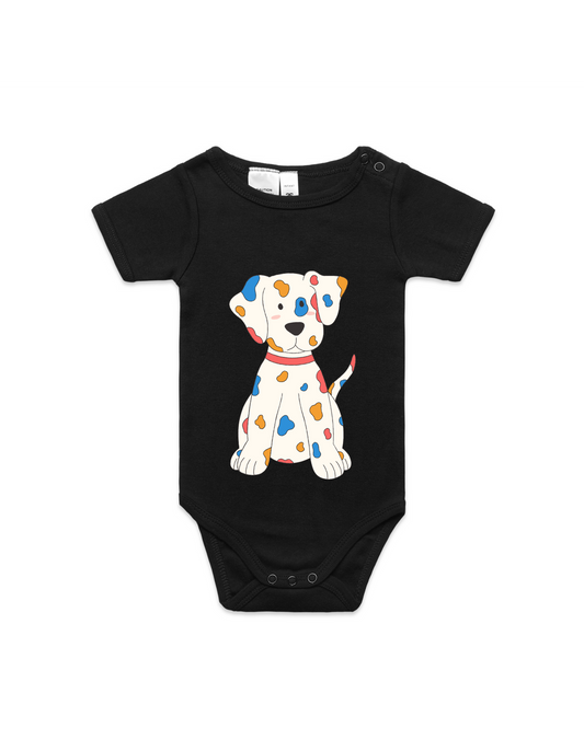 Infant - Colorful Dog Onesie