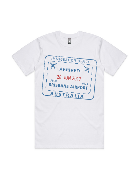 Australia Day Just Arrived Tee Shirt