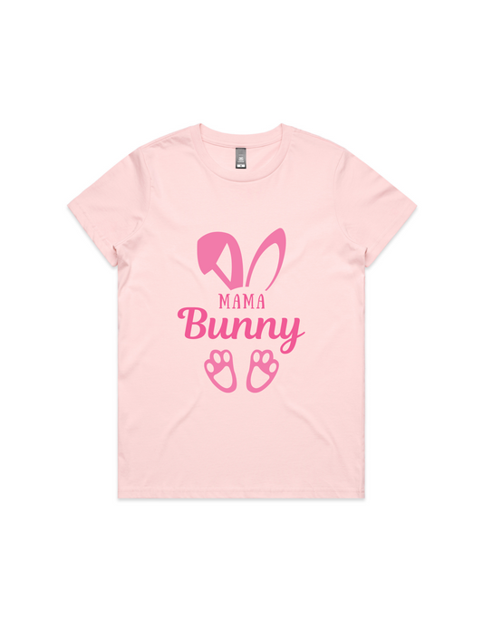 Women's Easter Tee - Mama Bunny