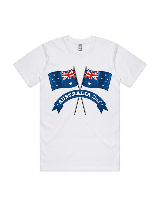 Australia Day Flag Tee Shirt