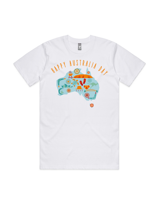 Australia Day Happy Tee Shirt