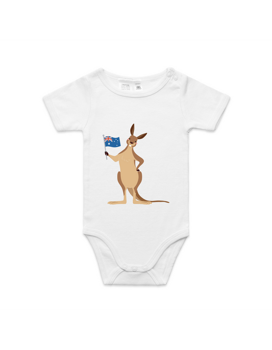 Infant - Kangaroo Australia Onesie