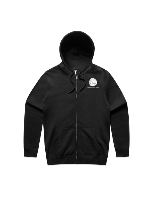 Custom Mens Stencil Zip Hood - La Brace
