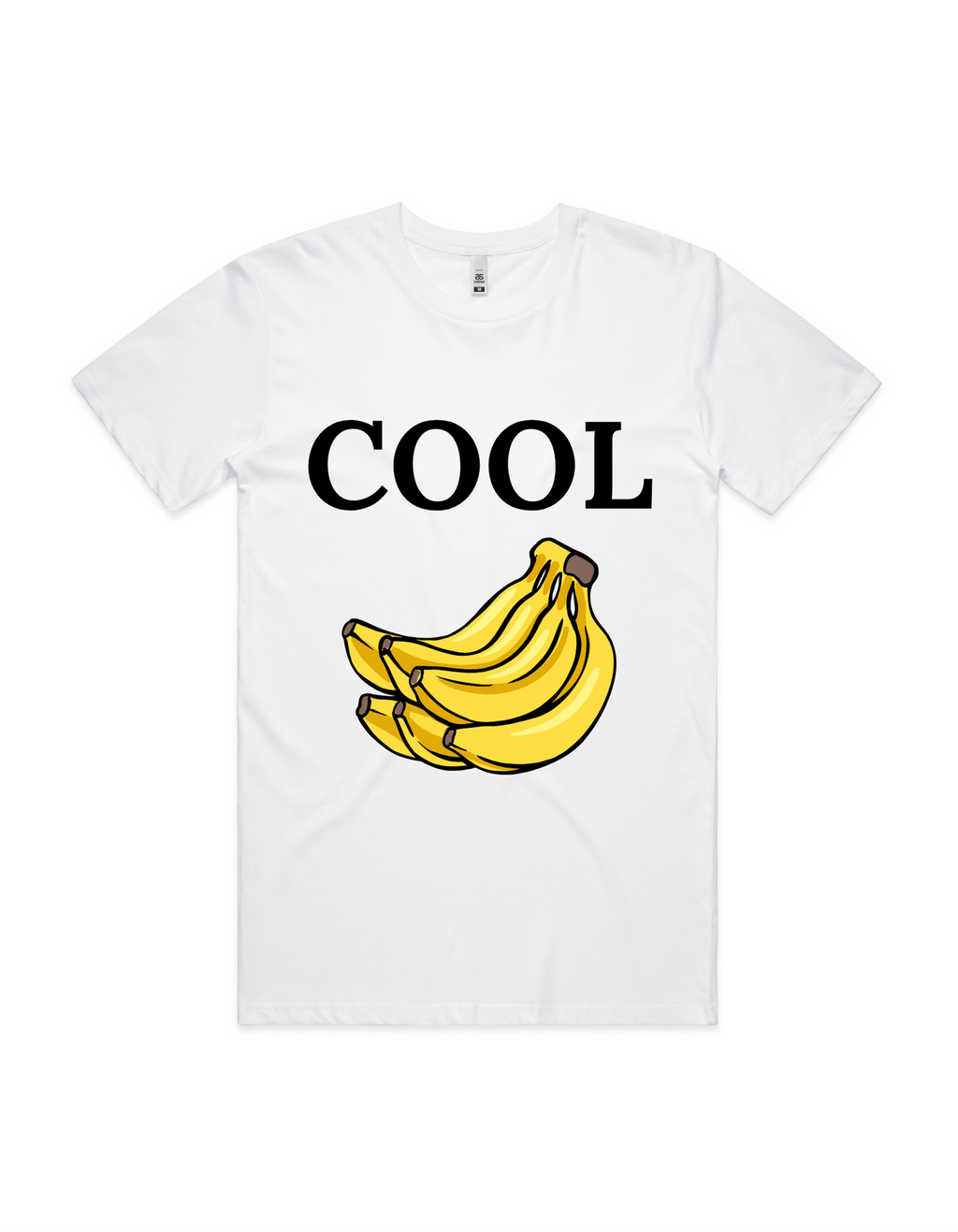 Cool Bananas Men’s Graphic T-Shirt | Funny Banana Tee | Casual Humour Shirt for Him