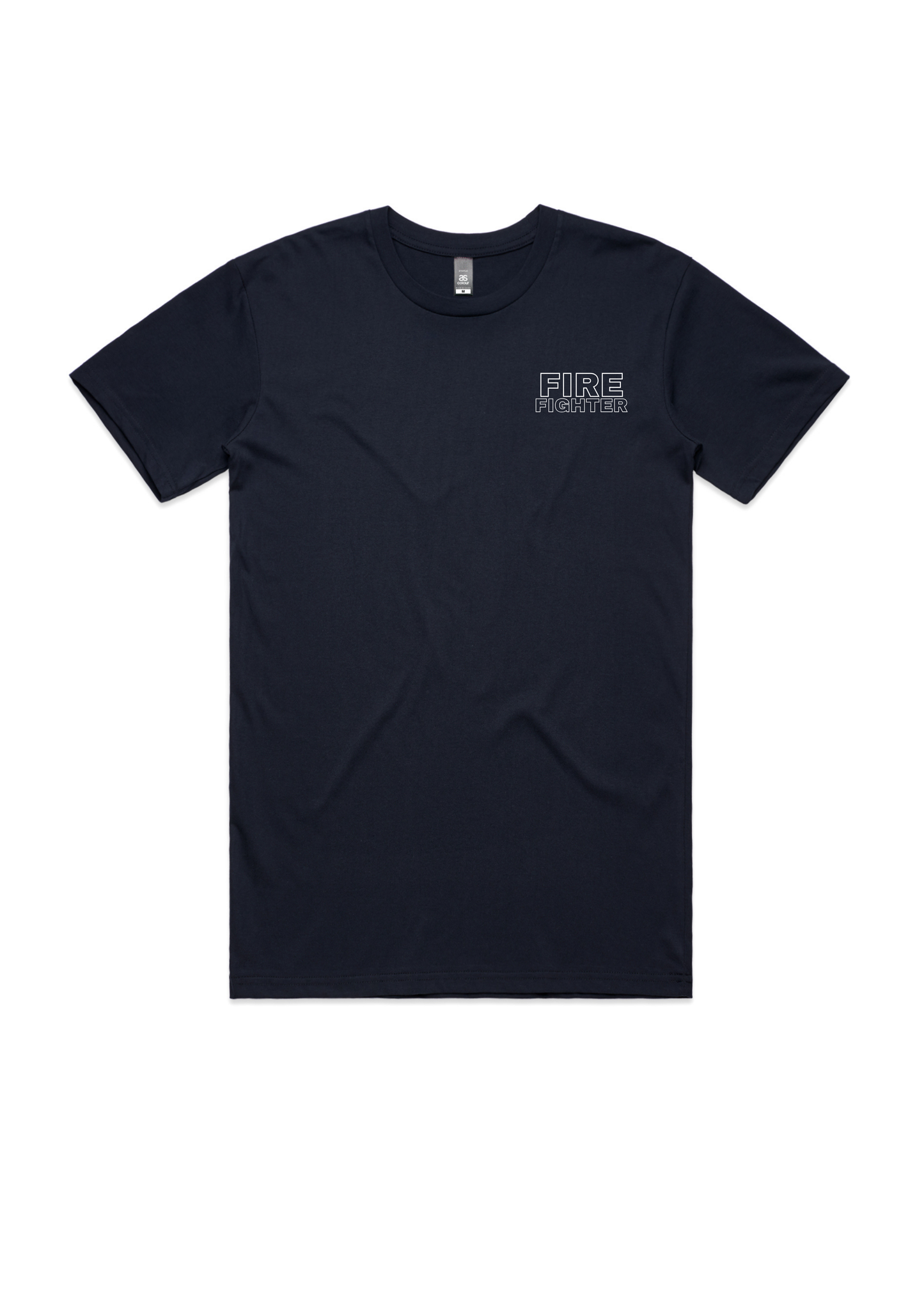 Mens Volunteer Fire Fighter Tee Shirt Custom Print