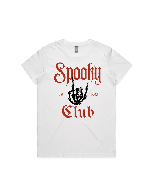 Spooky Club Womens Tee Shirt