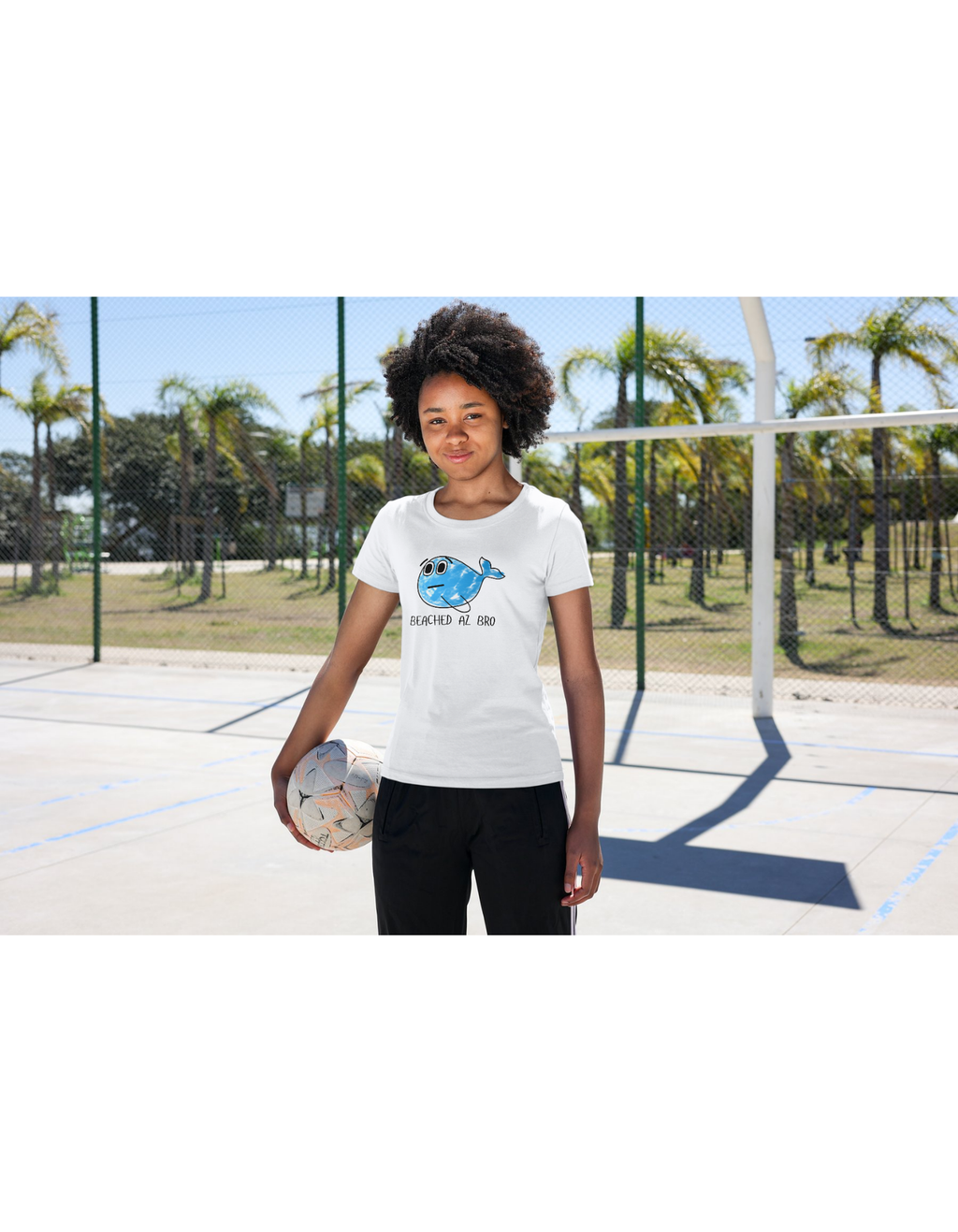 Beached Az Bro T-Shirt – Funny Whale Cartoon Tee