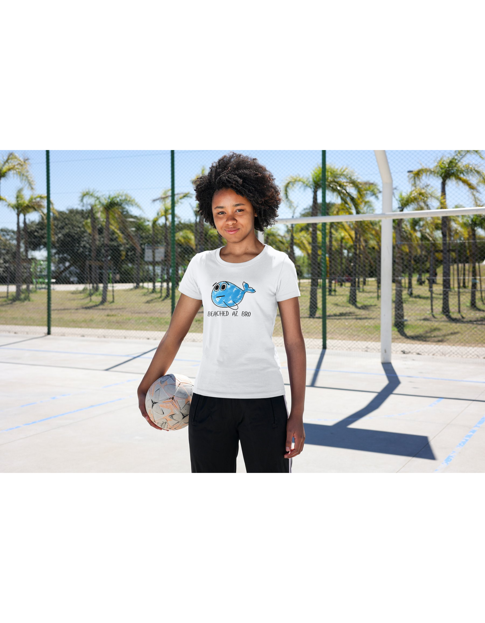 Beached Az Bro T-Shirt – Funny Whale Cartoon Tee