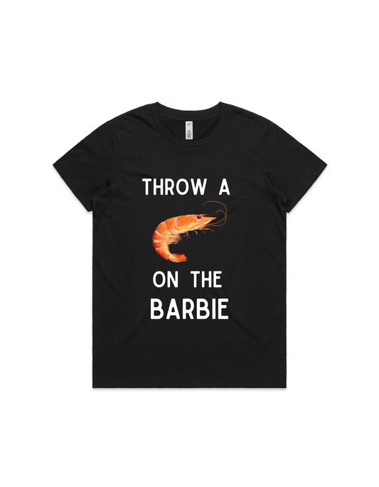 Adult T-Shirt - Throw A Shrimp On The Barbie