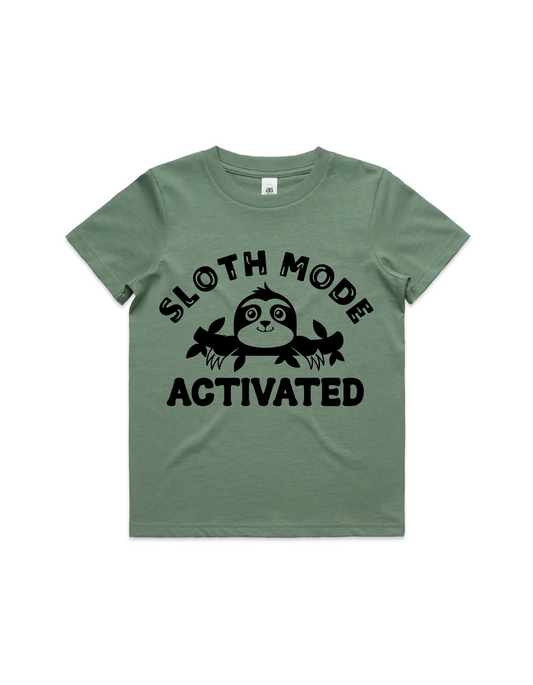 Kid's T-Shirt - Sloth Mode Activated