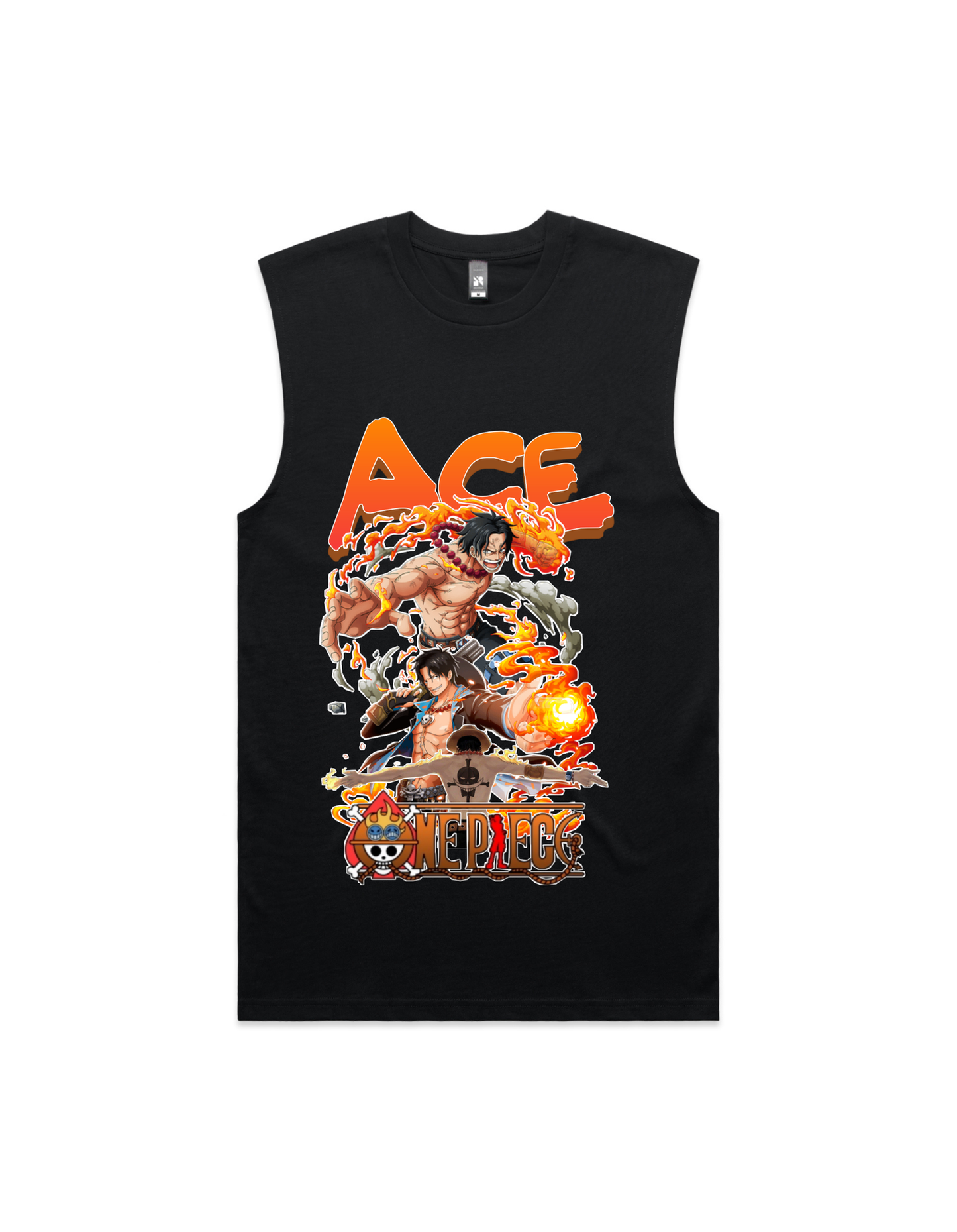 Japanese Anime Ace Mens Tank Top