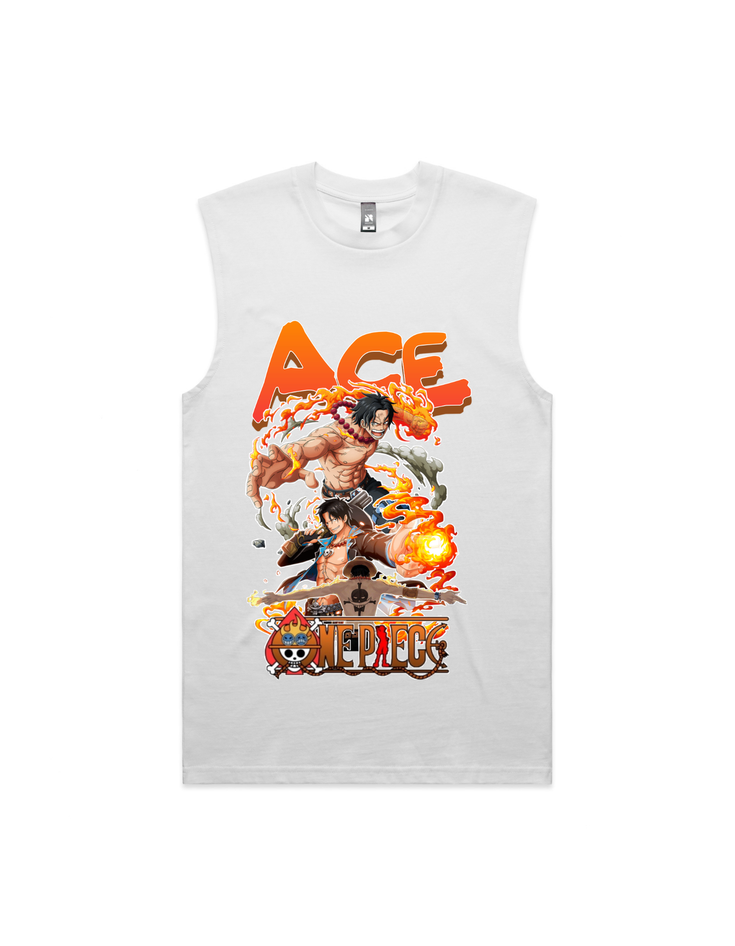 Japanese Anime Ace Mens Tank Top