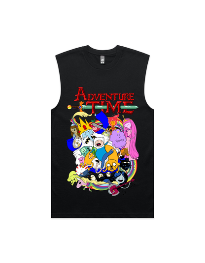 Japanese Anime Adventure Time Mens Tank Top