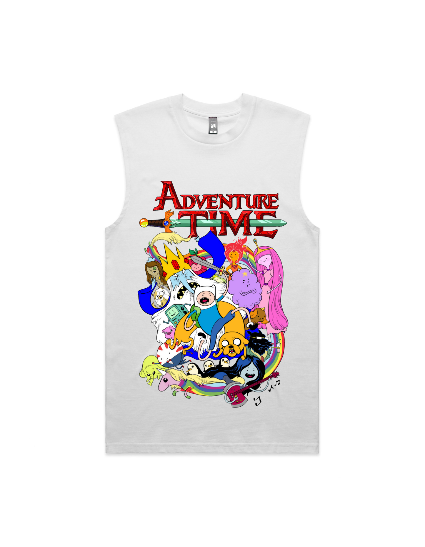 Japanese Anime Adventure Time Mens Tank Top