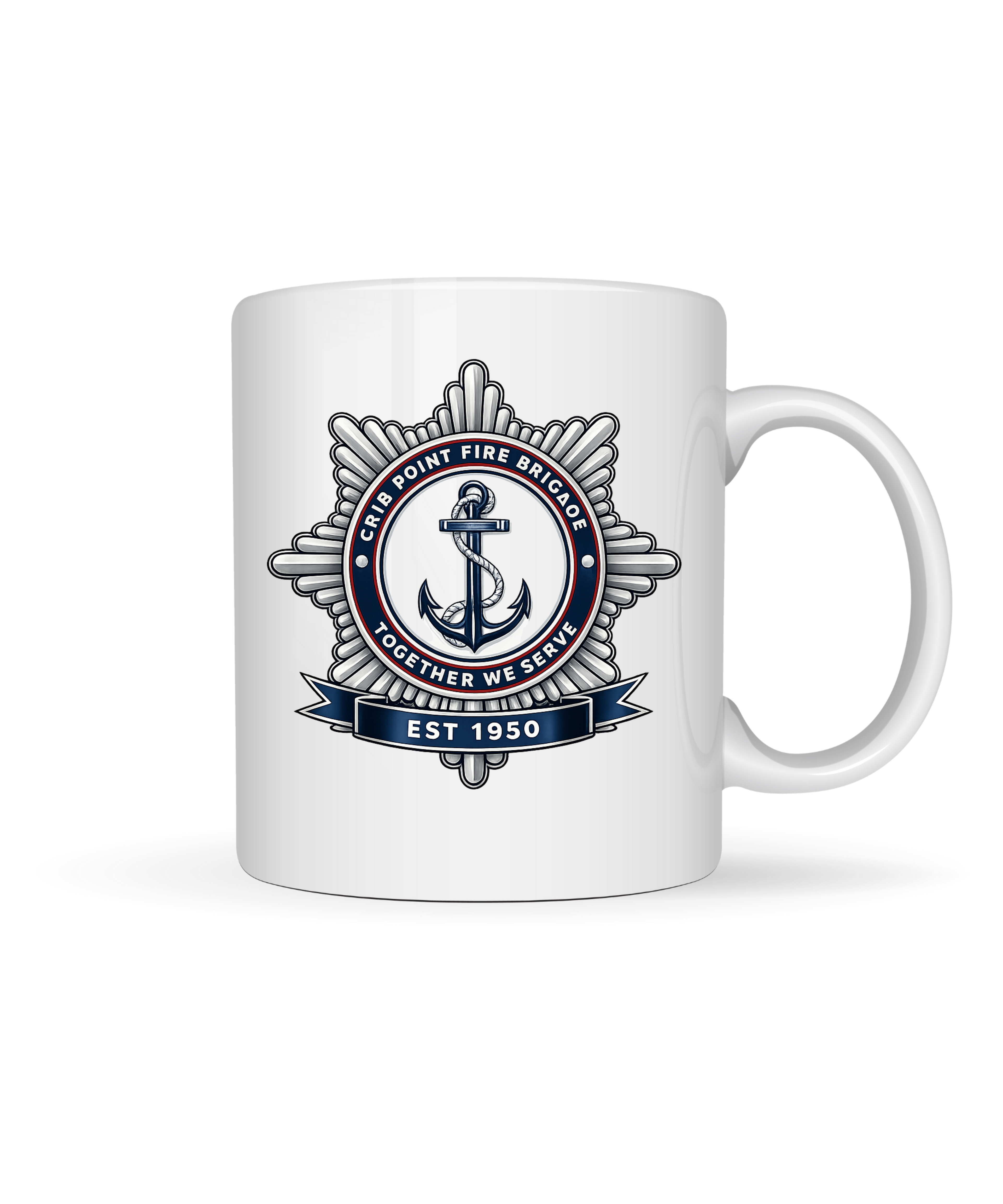 Personalised Fire Brigade Logo Mug – Custom Printed in Australia