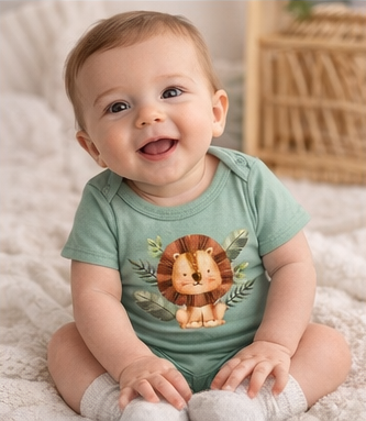 Lion Baby Onesie Bodysuit