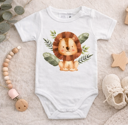 Lion Baby Onesie Bodysuit