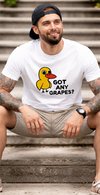 Got Any Grapes? – Mens Tee Shirt