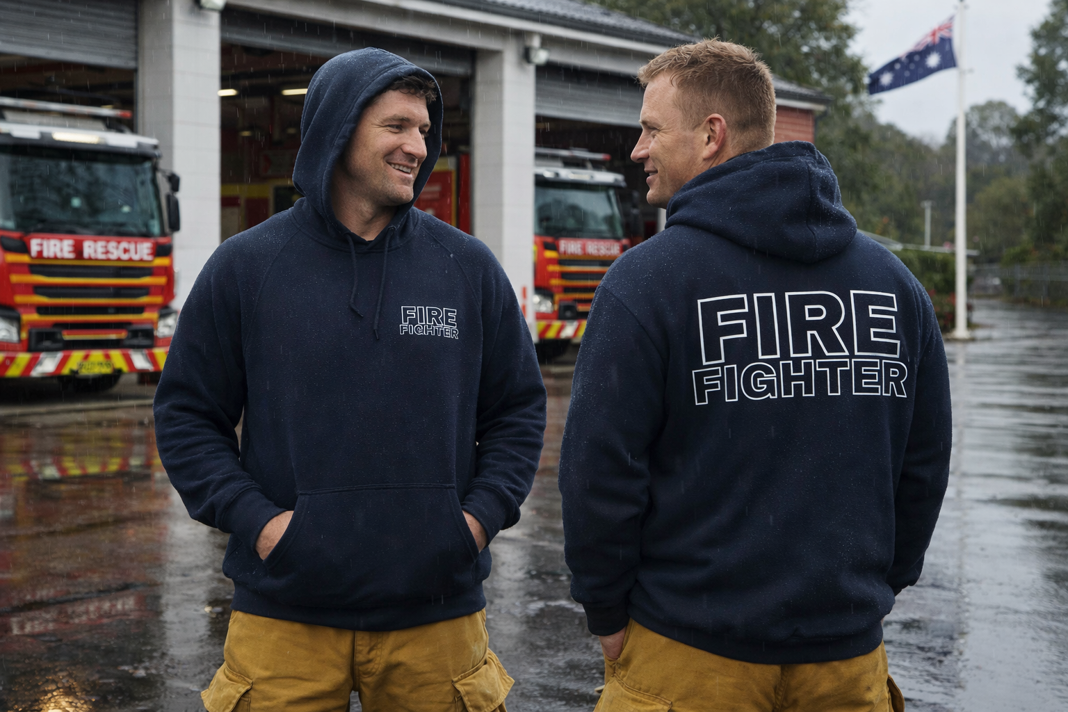 Unisex Firefighter Hoodies – Durable, Comfortable & Built for Everyday Wear