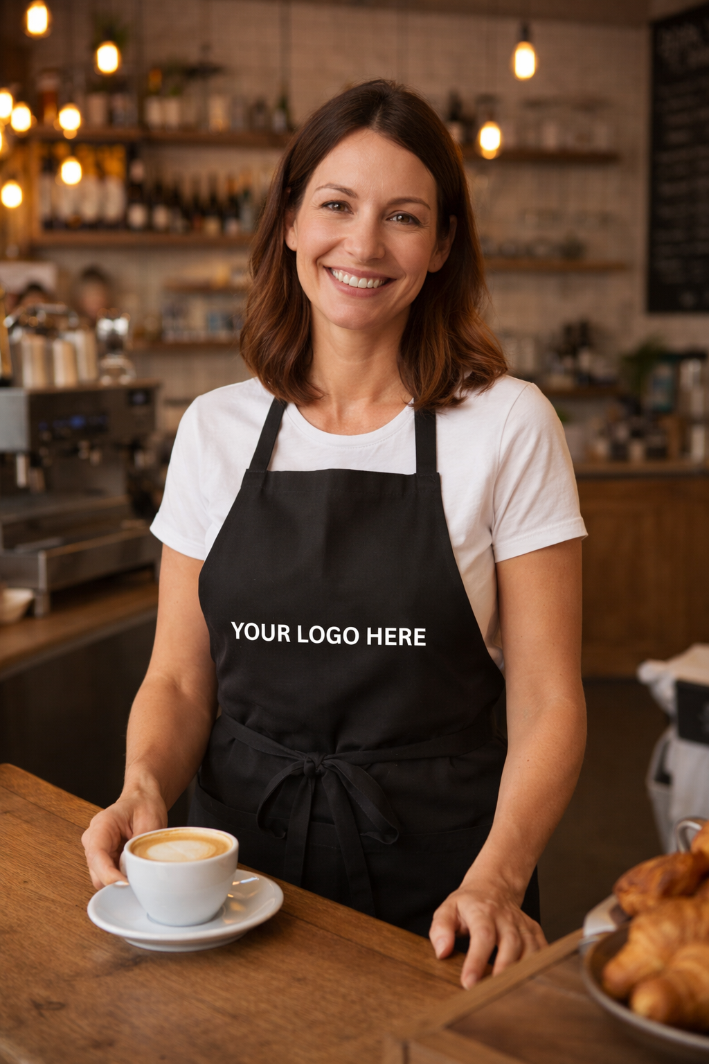 Custom Carrie Apron – Café & Hospitality Work Apron
