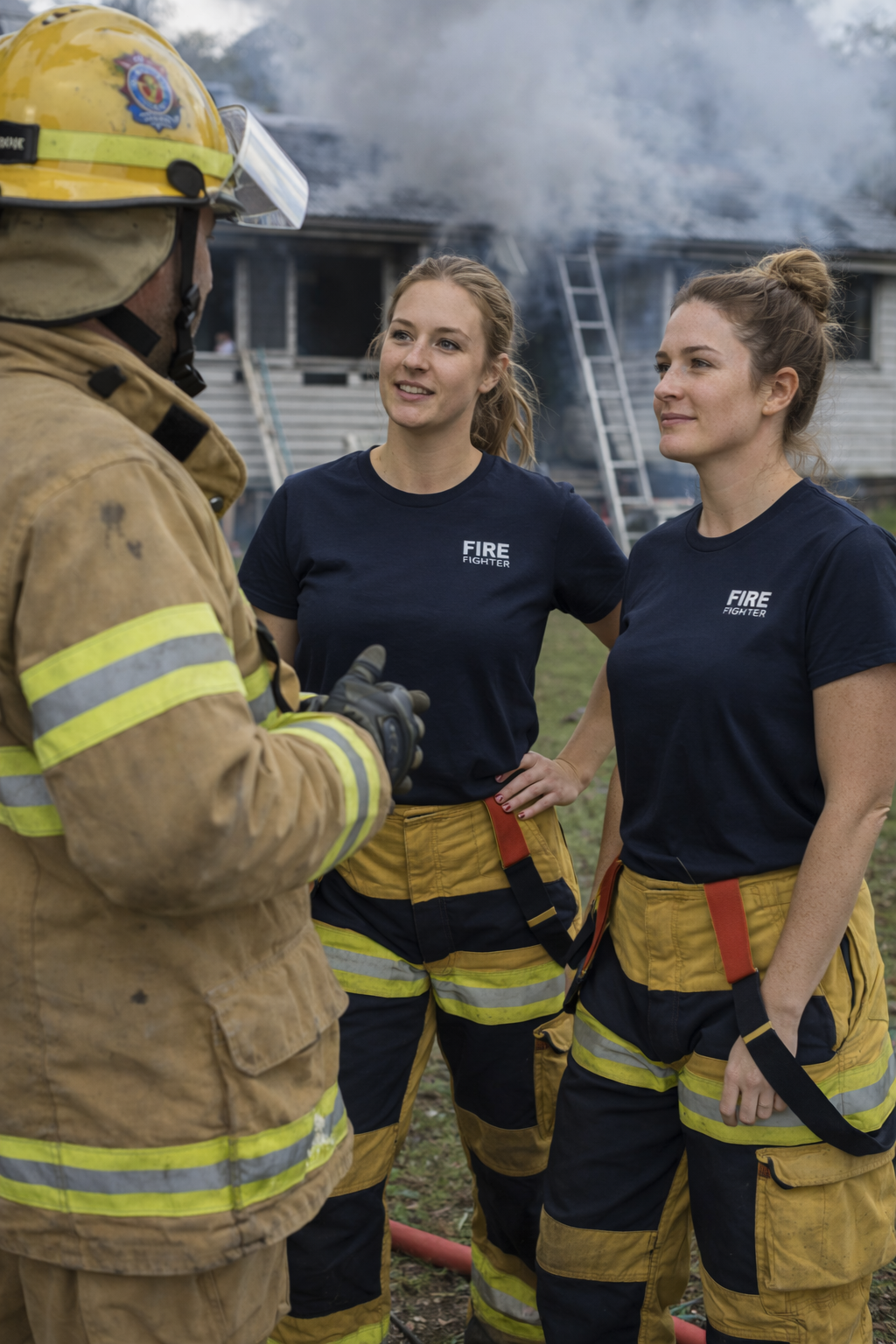 Women’s Firefighter Casual Tee – Premium Everyday Wear for Fire Fighters