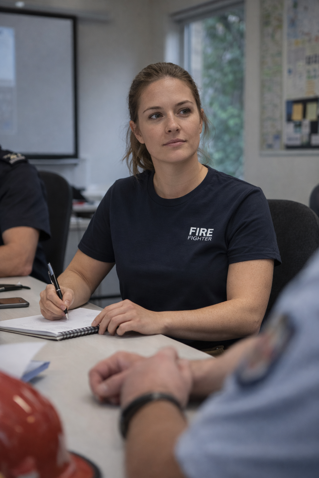 Women’s Firefighter Casual Tee – Premium Everyday Wear for Fire Fighters