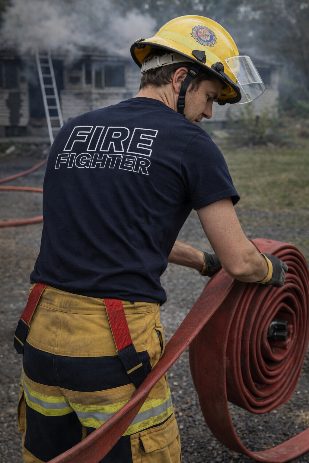 Men’s Fire Fighting Casual Tee – Premium Everyday Wear for Fire Fighters