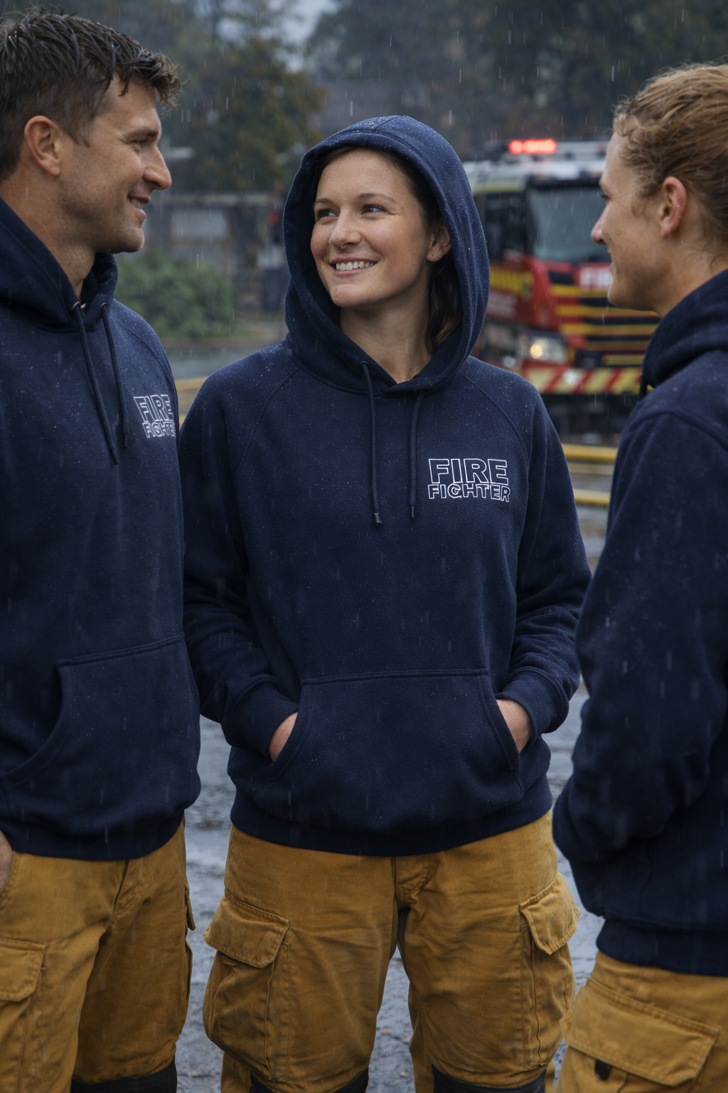 Unisex Firefighter Hoodies – Durable, Comfortable & Built for Everyday Wear