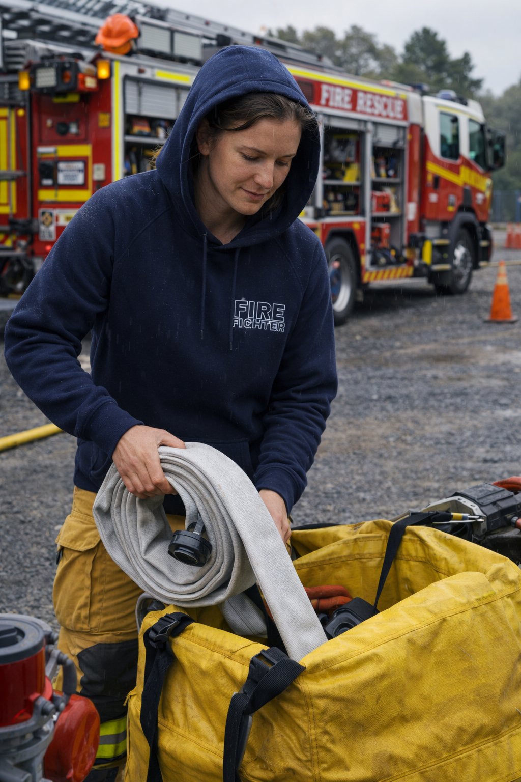 Unisex Firefighter Hoodies – Durable, Comfortable & Built for Everyday Wear