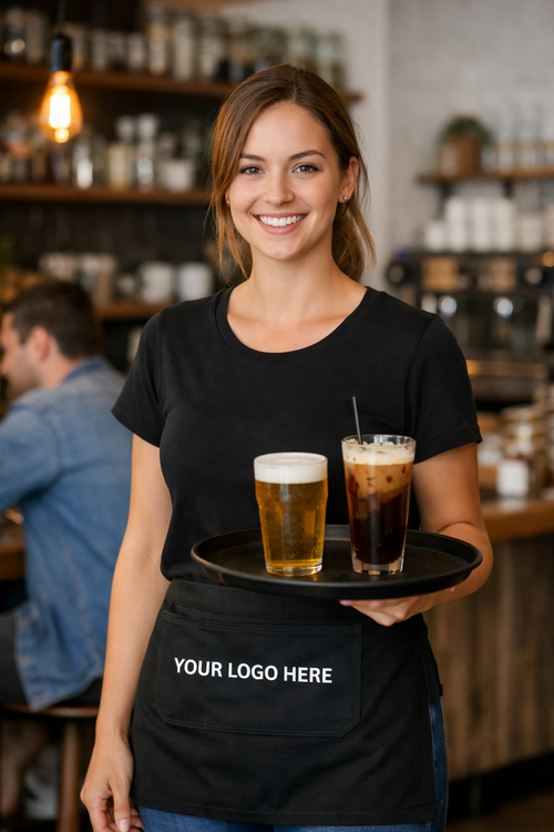 Cafe Staff Apron – Custom Printed