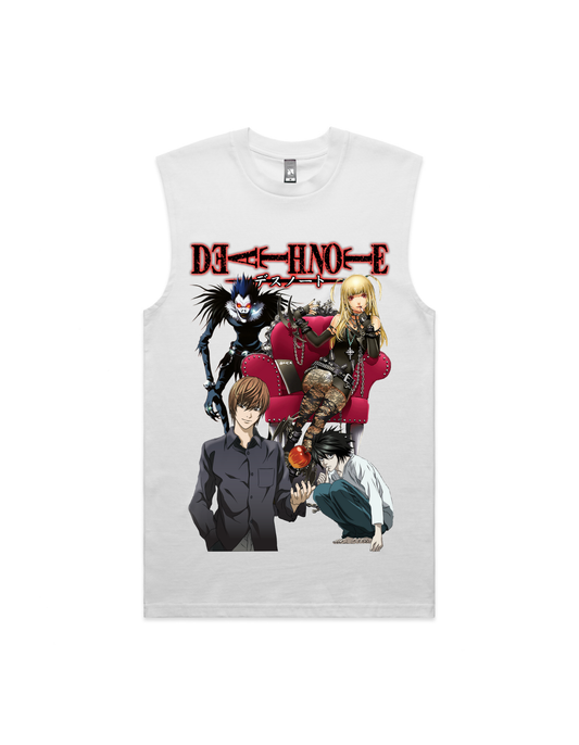 Japanese Anime Deathnote Mens Tank Top