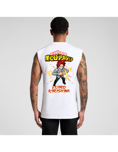 Japanese Anime Eijiro Kirishima Mens Tank Top