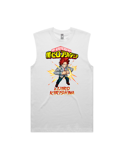 Japanese Anime Eijiro Kirishima Mens Tank Top