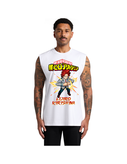 Japanese Anime Eijiro Kirishima Mens Tank Top