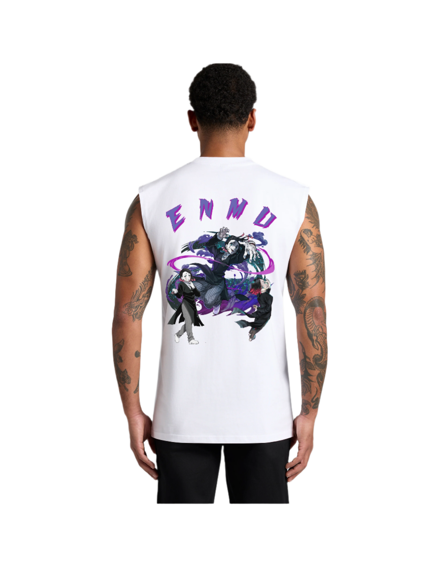 Japanese Anime Enmu Mens Tank Top