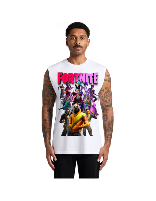 Japanese Anime Fortnite Mens Tank Top